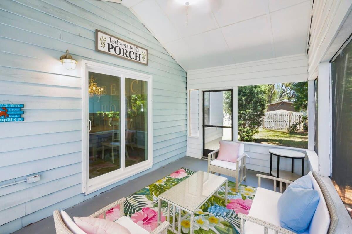 The St Augusdream Renovated Beach House Sleeps 8 Walk To Beach St. Augustine Dış mekan fotoğraf